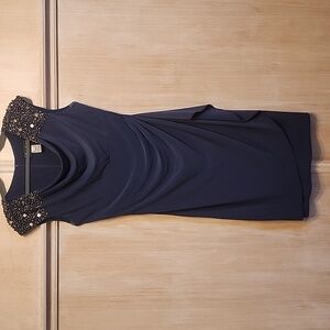 Alex Evenings Women's Graphite Gray Cocktail Dress Sz 10